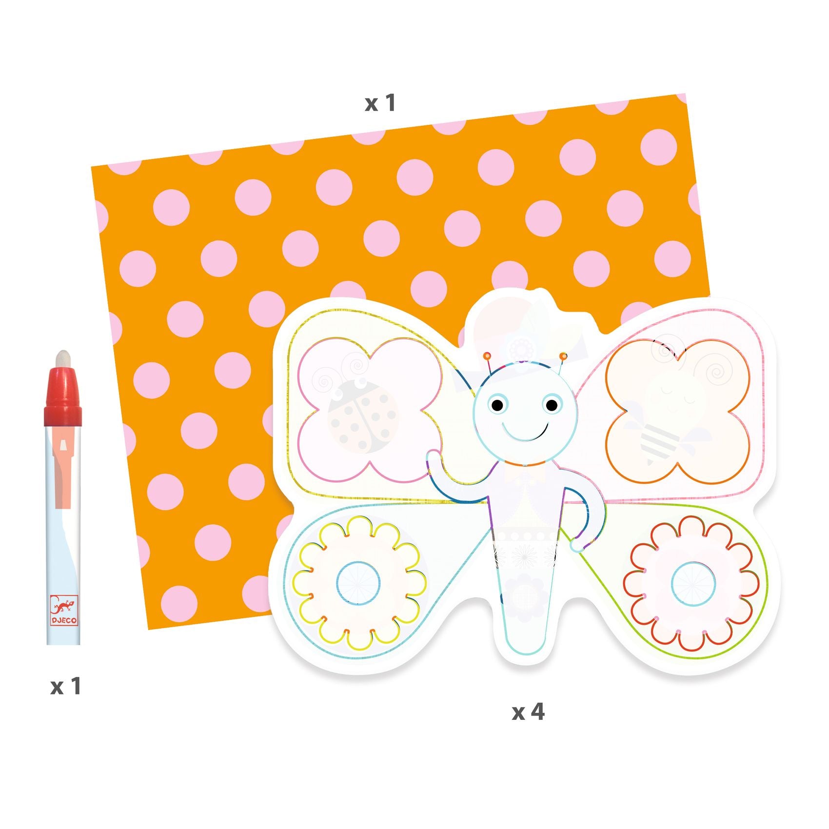 Djeco Water Magic Colouring: Animalo-Len