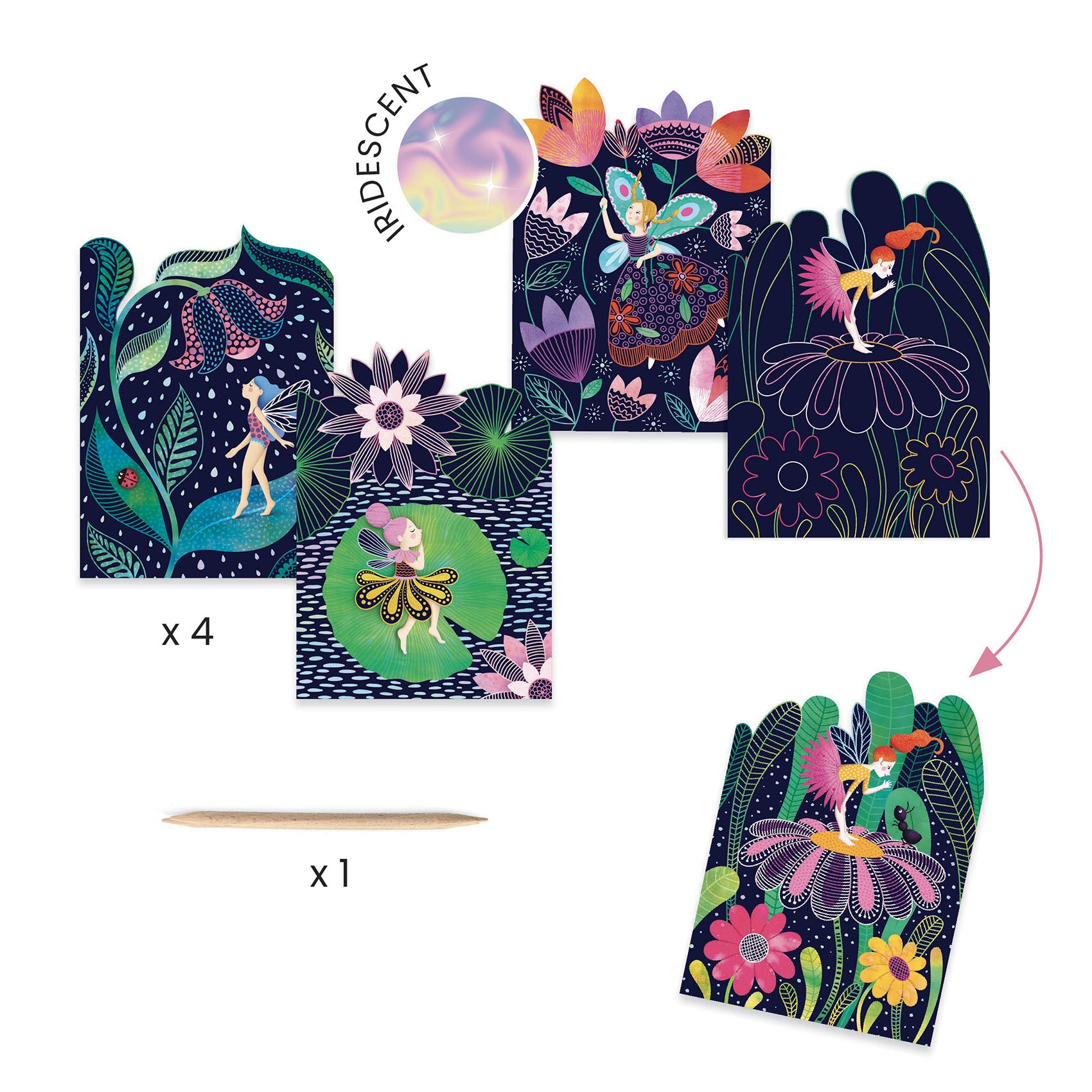 Djeco Creative Activities: Fairy box (6-10yrs)
