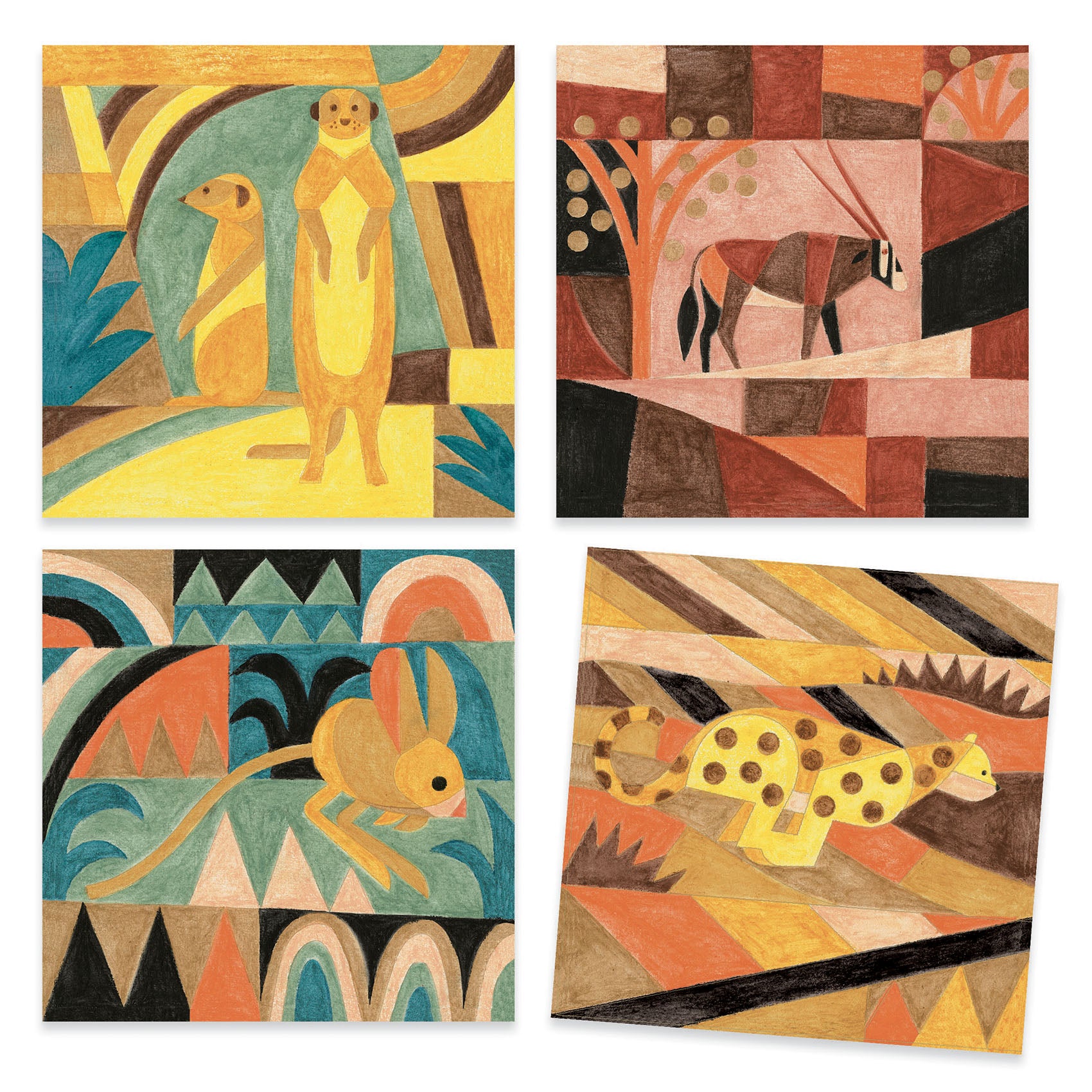 Djeco Watercolour Pastels: Inspired By Paul Klee (7-Adult)
