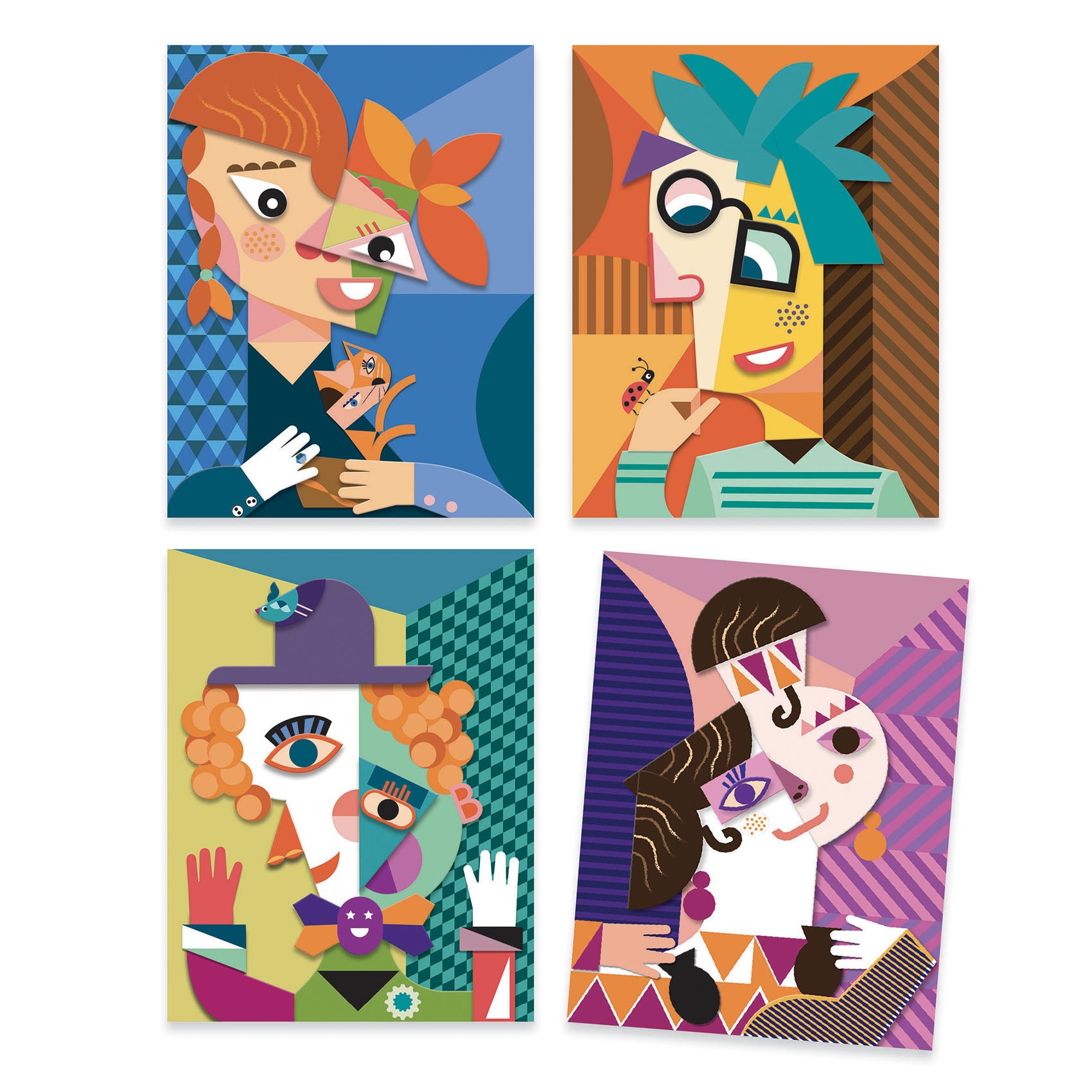 Djeco Collages: Inspired By Pablo Picasso (4-Adult)