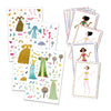 Djeco Stickers & Paperdolls: Dresses of the 4 seasons