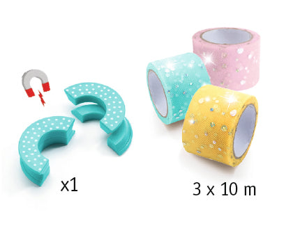 Djeco Wool Pom Poms: 3 Fairies (7-13yrs)