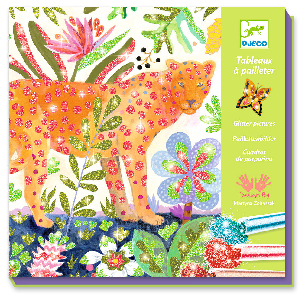 Djeco Glitter Pictures: Tropico (8-14yrs)