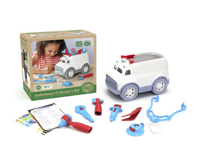 Green Toys Ambulance & Doctor's Kit