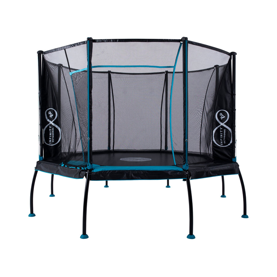 TP Toys 12ft Infinity Octagonal Trampoline & Accessories (DELIVERY USUALLY WITHIN 2-4 WEEKS)
