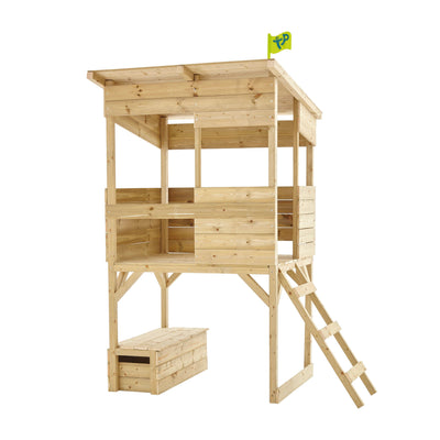 TP Toys Treetops Wooden Tower Playhouse with Toy Box & Slide (DUE 7TH MARCH 2024)