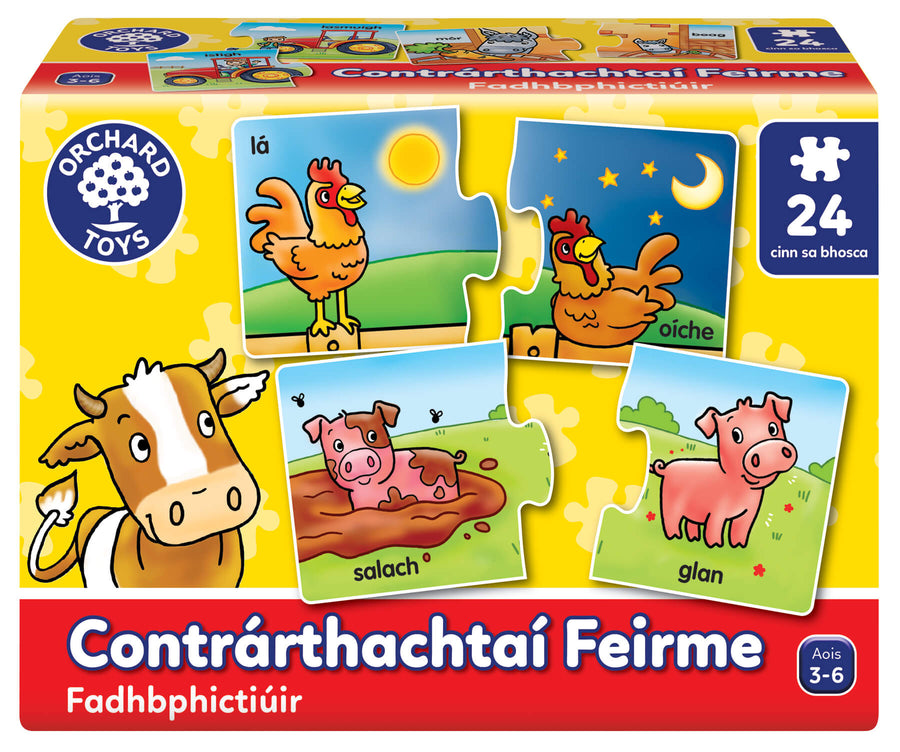 Orchard Toys: Contrárthachtaí Feirme