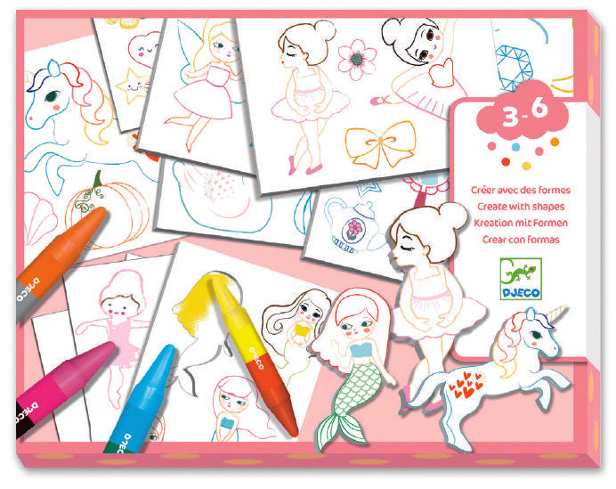 Djeco Create With Shapes (3-6yrs)