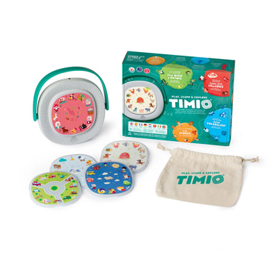 TIMIO STARTER KIT: PLAYER + 5 DISCS