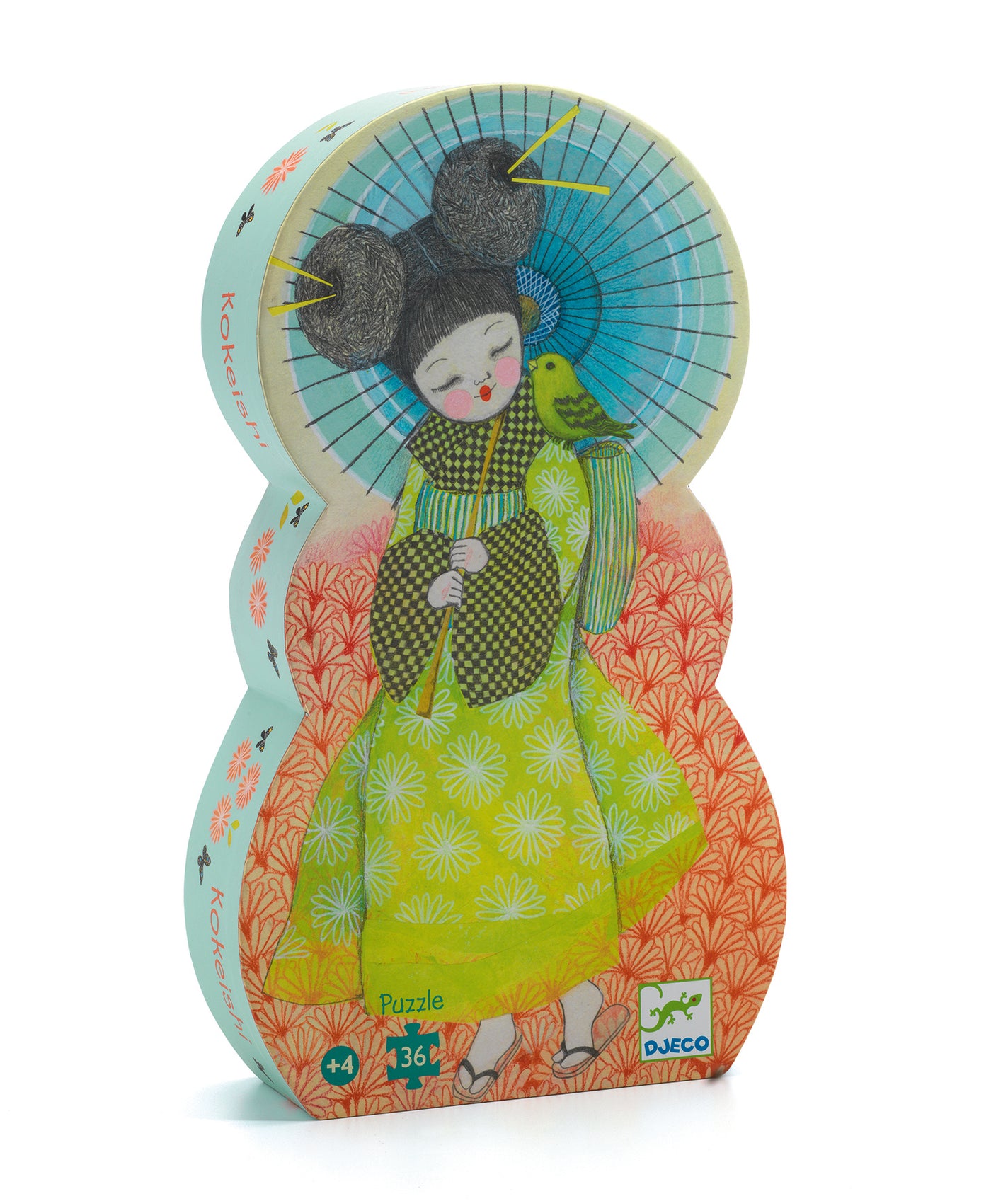 Djeco Silhouette Jigsaw Puzzle: Kokeishi