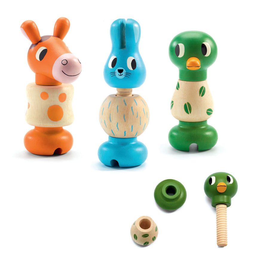 Djeco Rondanimo: Animals To Assemble