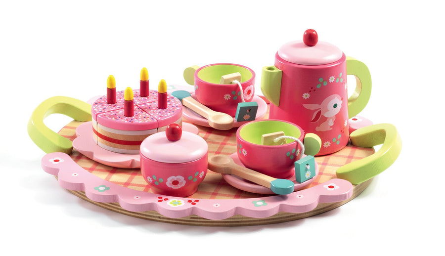 Djeco Role Play: Lili Rose Tea Set