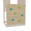 TP Toys Treehouse Wooden Climbing Wall