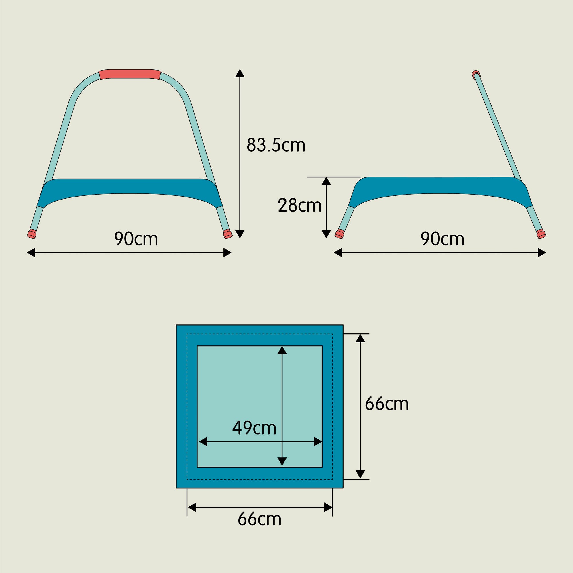 Tp toddler hot sale trampoline