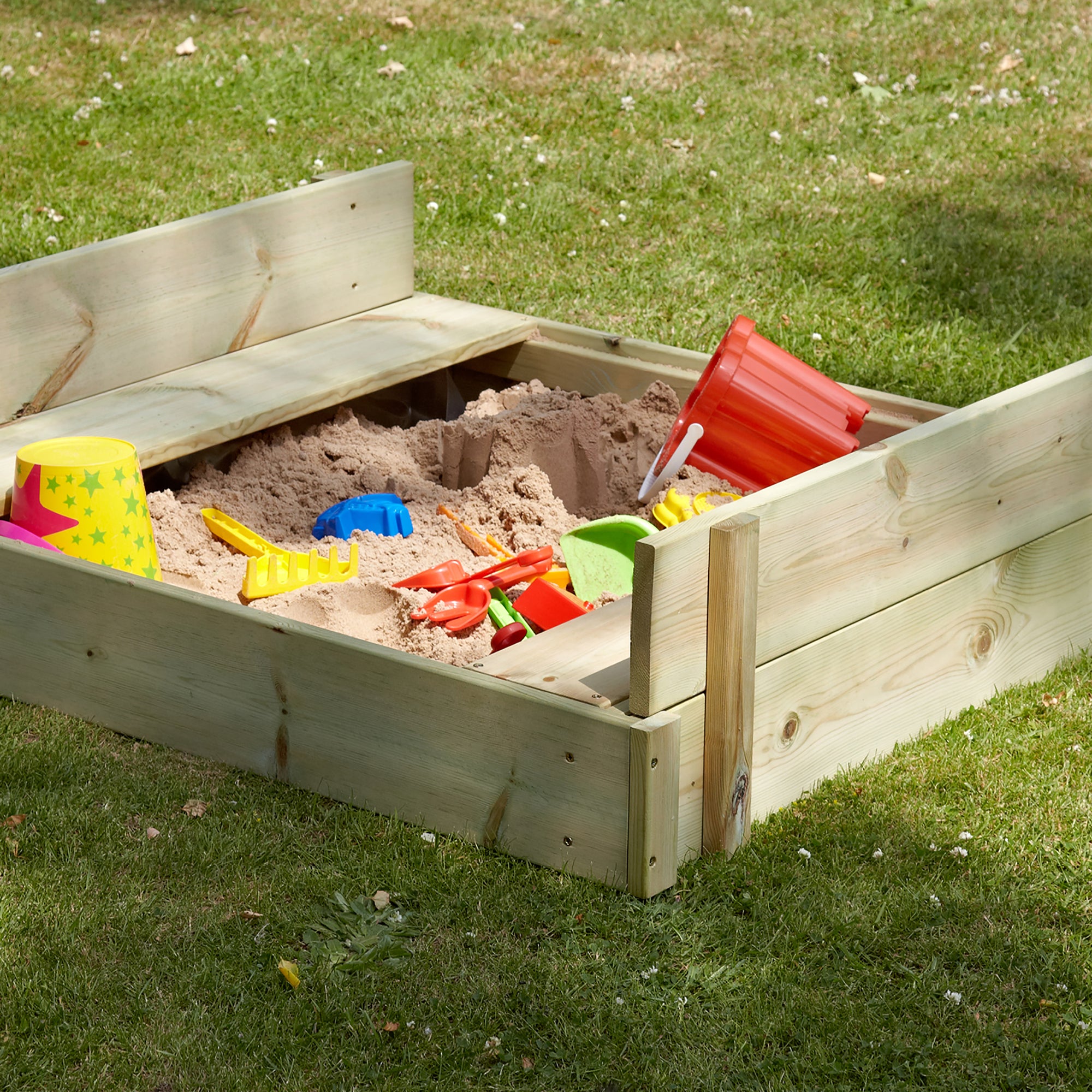 Wooden cheap sandpit toys