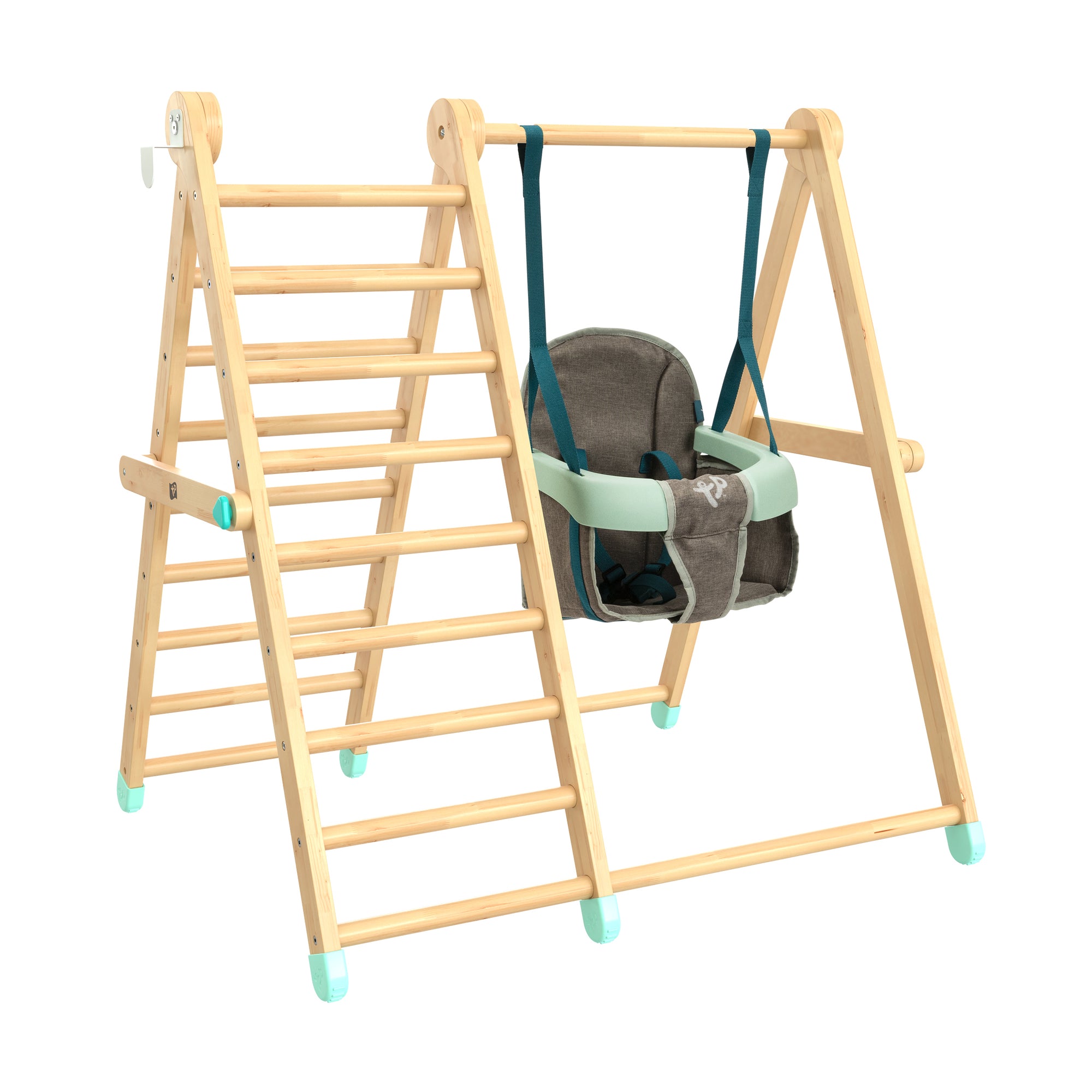 TP Toys Active-Tots Pikler Style Wooden Swing & Climb