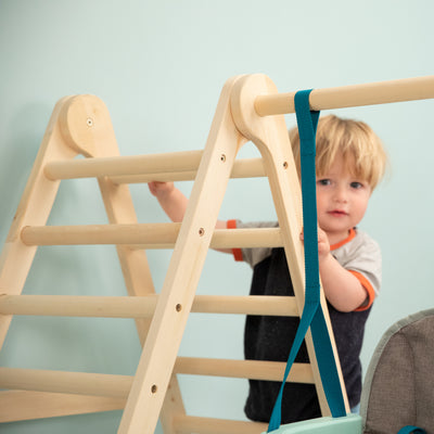 TP Toys Active-Tots Pikler Style Wooden Climb and Swing