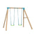 TP TOYS EVEREST DOUBLE SWING FRAME (ADD YOUR ATTACHMENTS)