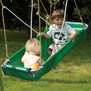 TP Toys Knightswood Double Swing Frame (COLLECTION OR DUBLIN DELIVERY ONLY)