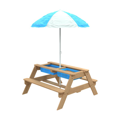 TP Toys Wooden Picnic Table with Parasol