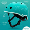 Micro Deluxe Helmet Aqua
