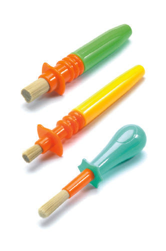 Djeco 3 Ingenious Paintbrushes (3-6yrs)