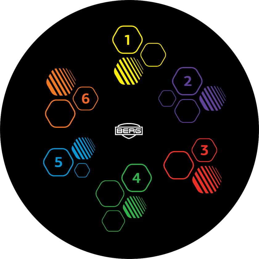BERG ELITE INGROUND 14ft LEVELS GREY + SAFETY NET DLX XL