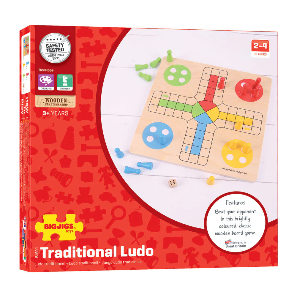 Bigjigs Traditional Ludo
