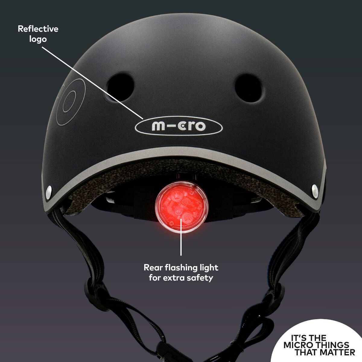 Micro Deluxe Helmet Black