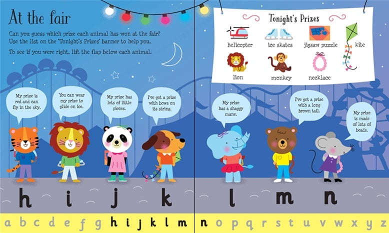 Usborne: Lift-the-flap ABC