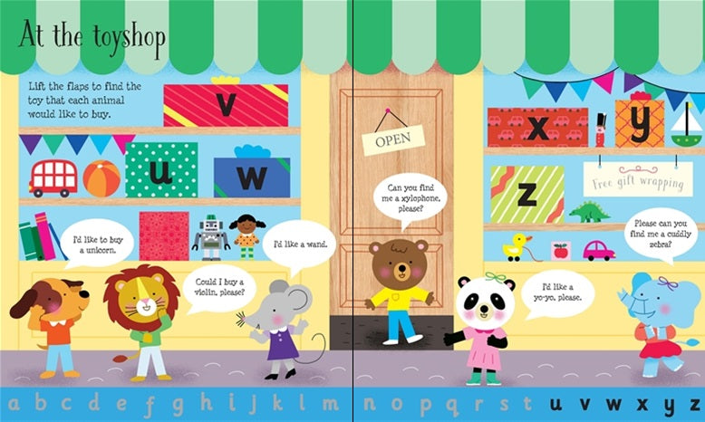 Usborne: Lift-the-flap ABC