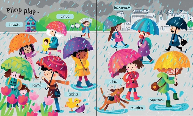 Usborne: Mo Chéad Leabhar Focail