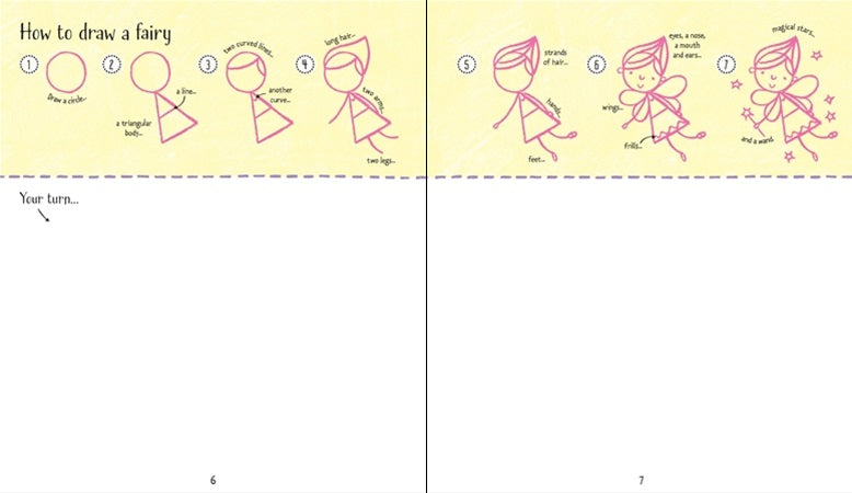 Usborne: Step-by-step drawing people