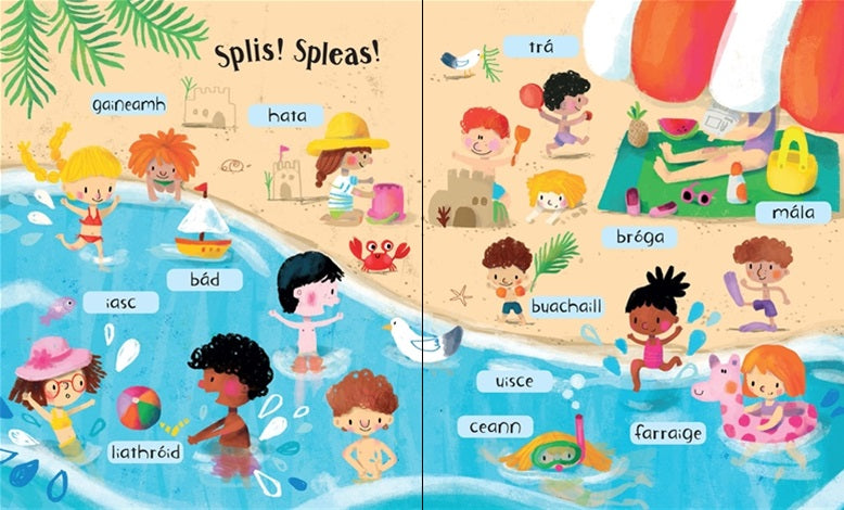 Usborne: Mo Chéad Leabhar Focail