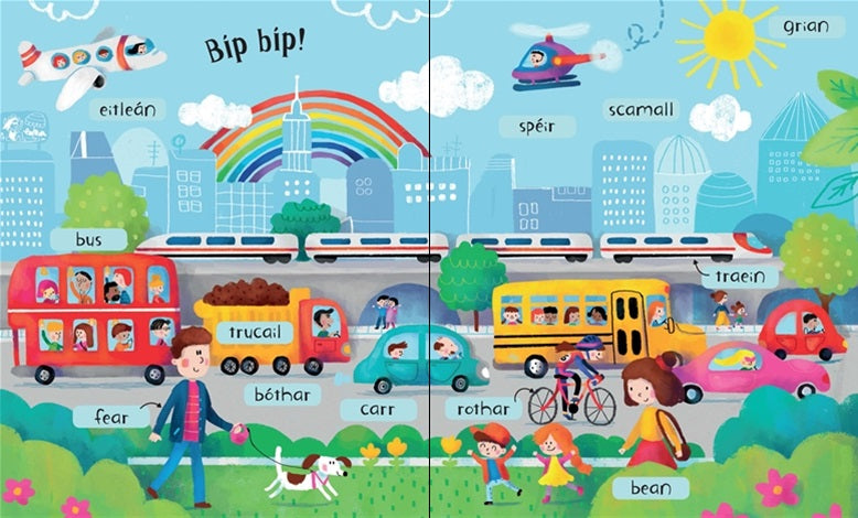 Usborne: Mo Chéad Leabhar Focail