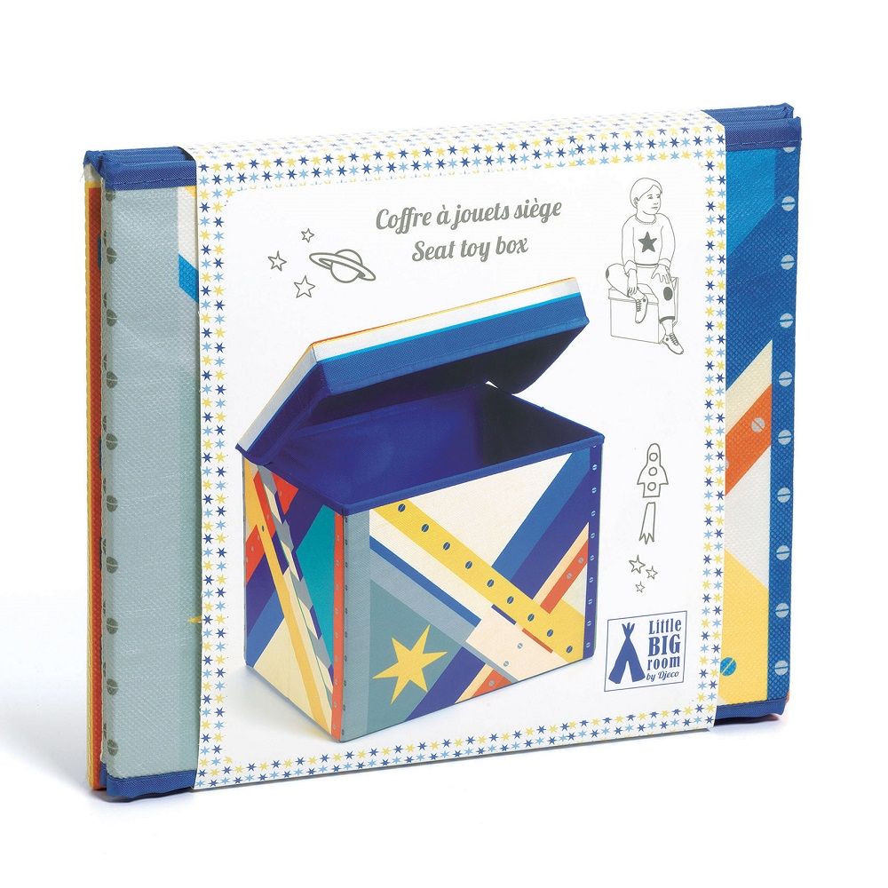 Djeco Toy Box Seat - Space