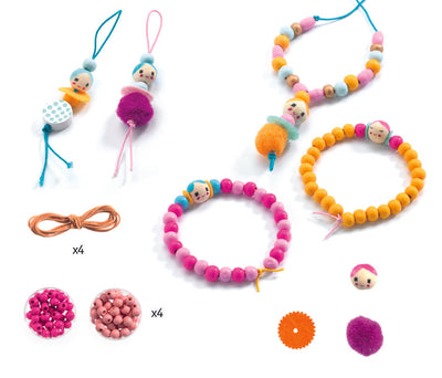 Djeco Jewellery Making: Beads & Figurines (8-14yrs)