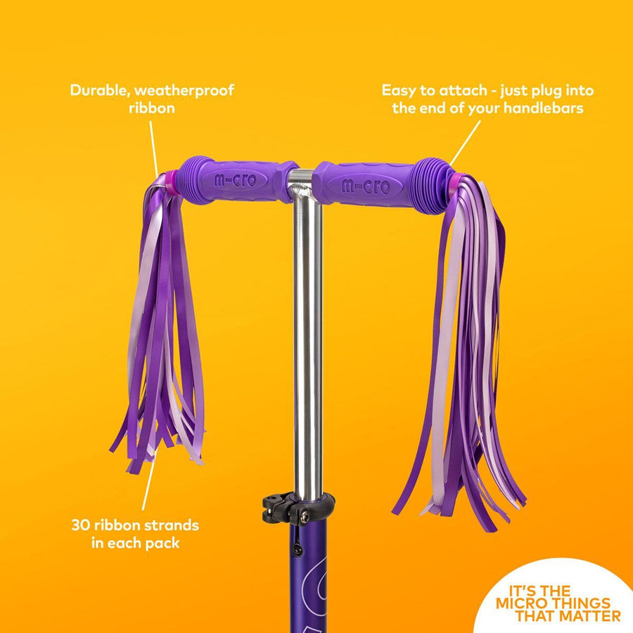 MICRO ECO SCOOTER RIBBONS - PURPLE
