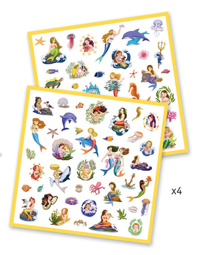 Djeco Mermaid Stickers