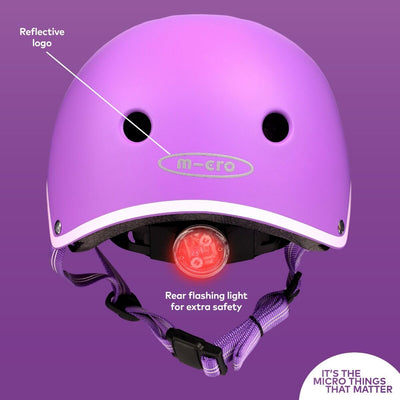 Micro Deluxe Helmet Purple