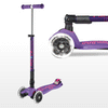 MAXI MICRO LED DELUXE FOLDABLE SCOOTER PURPLE
