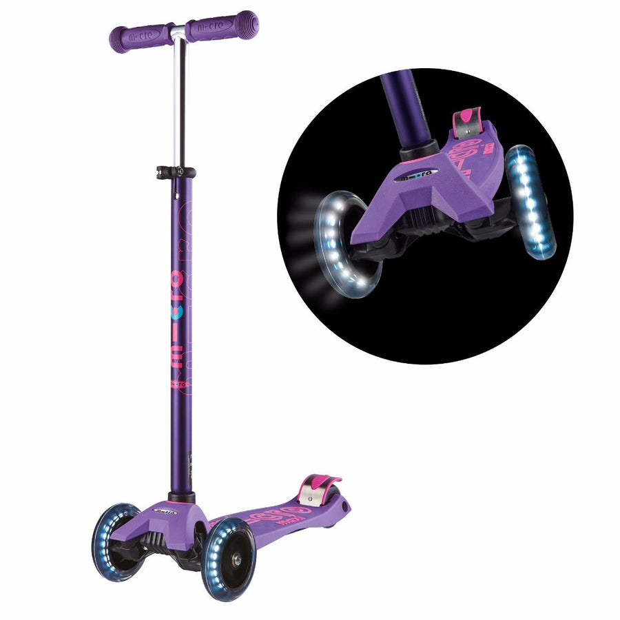 Maxi Micro LED Deluxe Scooter (Purple)
