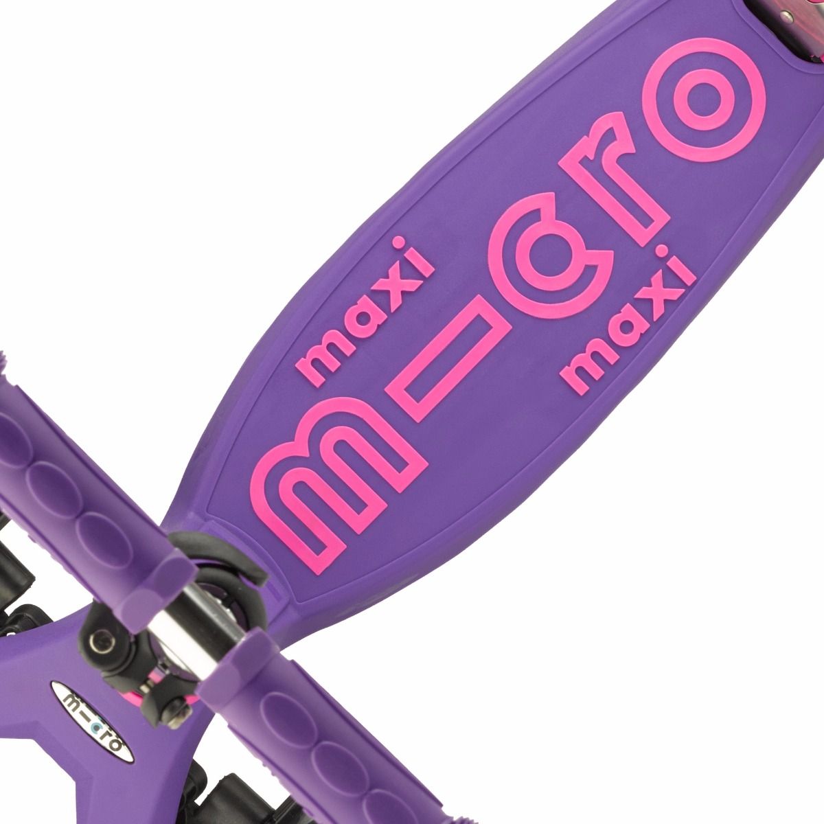 Maxi Micro LED Deluxe Scooter (Purple)