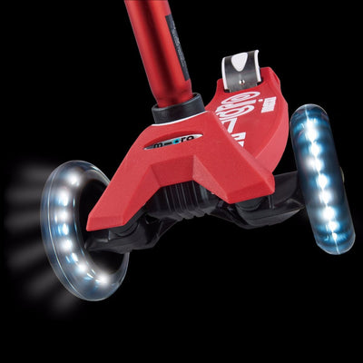 Maxi Micro LED Deluxe Scooter (Red)