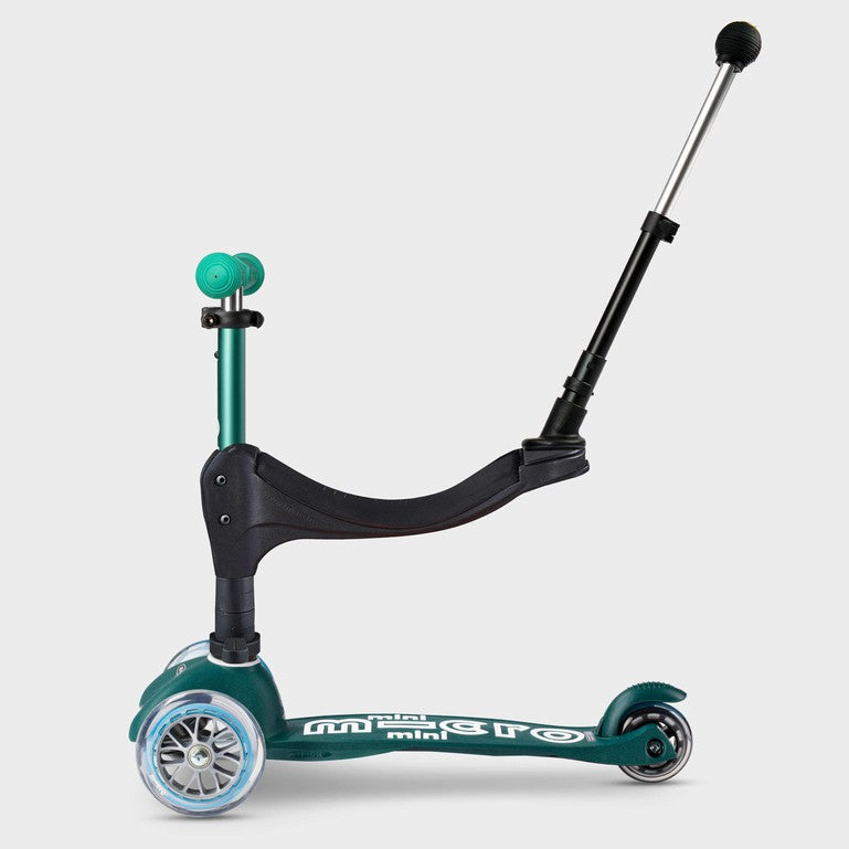 MINI MICRO 3IN1 DELUXE PLUS ECO SCOOTER : GREEN