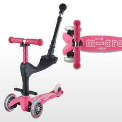 PATINETE 3 RDS MY 1º SCOOTER ROSA MOLTO