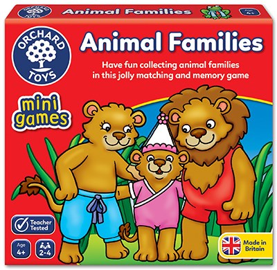 Orchard Toys Mini Game: Animal Families