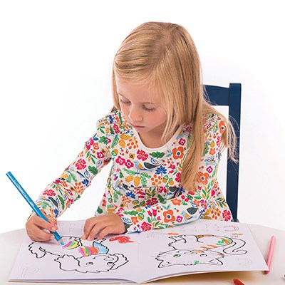 Orchard Toys: First Words Colouring Book