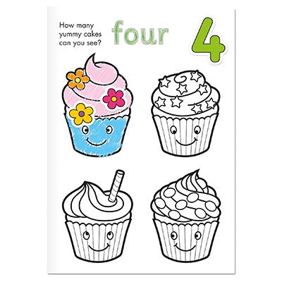 Orchard Number Colouring Book