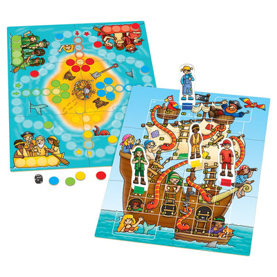 Orchard Pirate Snakes & Ladders and Ludo Board Game